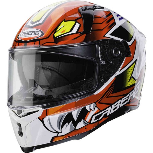 Мото каска Caberg Avalon Giga White/Red/Yellow Gloss