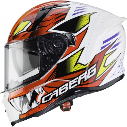 Мото каска Caberg Avalon Giga White/Red/Yellow Gloss