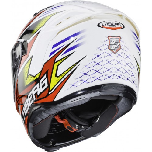 Мото каска Caberg Avalon Giga White/Red/Yellow Gloss