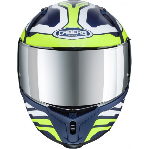 Мото каска Caberg Avalon Forge Matt Blue Yama/White/Yellow Fluo