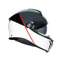 Мото каска AGV Tourmodular Balance White/Grey/Red E2206