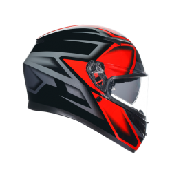 Мото каска AGV K3 Compound Black/Red E2206