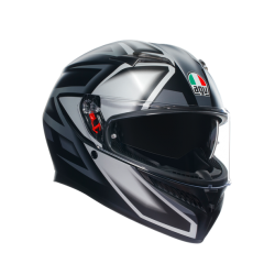 Мото каска AGV K3 Compound Matt Black/Grey E2206