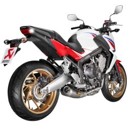 Изпускателна система AKRAPOVIC EXHAUST SS/TI CB650F