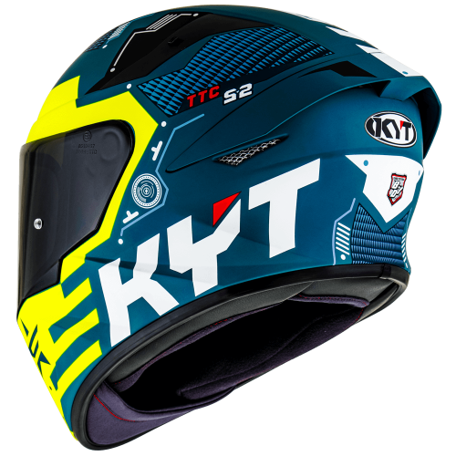 Мото каска KYT TT-Course Fuselage Matt Yellow