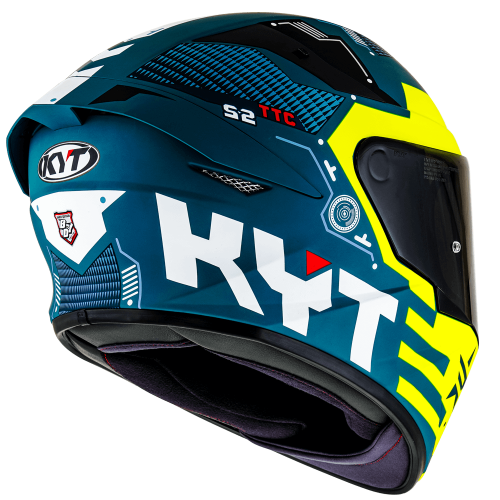 Мото каска KYT TT-Course Fuselage Matt Yellow
