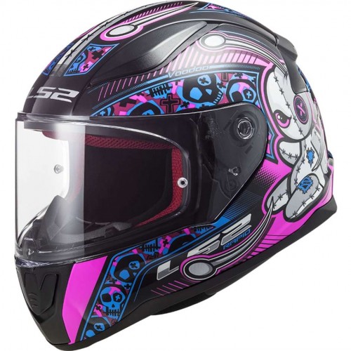 ДЕТСКА КАСКА LS2 FF353 RAPID MINI VOODOO