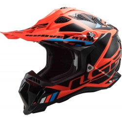 Мото каска LS2 MX700 Subverter Evo II Stomp Fluo Orange/Black Gloss ECE 22.06