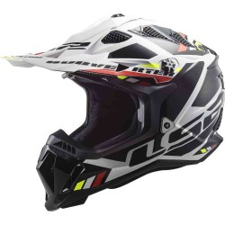 Мото каска LS2 MX700 Subverter Evo II Stomp White/Black Gloss ECE 22.06