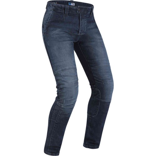 Мъжки мото дънки PMJ Dakar Blue AAA
