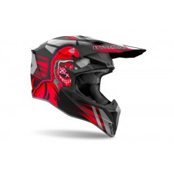 КАСКА Airoh Wraaap Cyber red matt