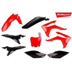 Комплект пластмаси Polisport  за  Honda CRF 250/450 BLACK/RED 2013-2016 год.