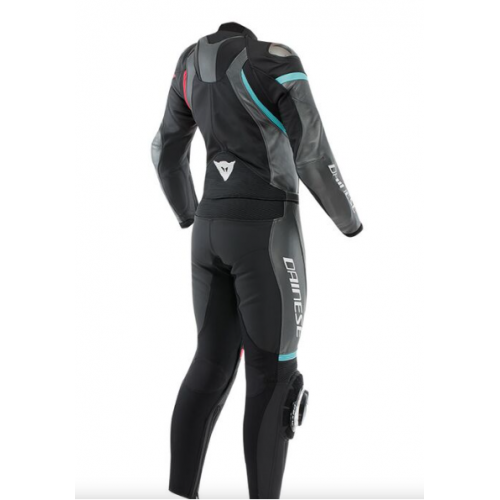 Женски кожен мото екип Dainese Fulminea 2PCS Black/Anthracite/White