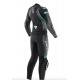Женски кожен мото екип Dainese Fulminea 2PCS Black/Anthracite/White