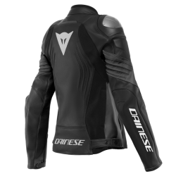 Дамско кожено мото яке Dainese Racing 4 Lady Black