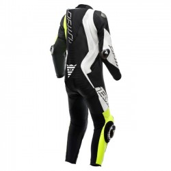 Мъжки кожен мото екип Dainese Audax D-Zip 1PC Perf. Leather Suit