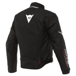Мъжко текстилно мото яке Dainese Veloce D-Dry Black/White/Lava Red