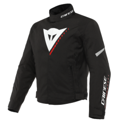 Мъжко текстилно мото яке Dainese Veloce D-Dry Black/White/Lava Red