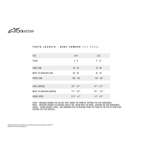 ДЕТСКИ ПРОТЕКТОР ALPINESTARS  BIONIC ACTION V2