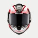 Мото каска Alpinestars Supertech R10 Team Black Carb Red White Glossy