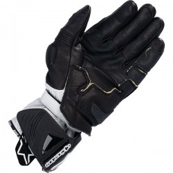 РЪКАВИЦИ ALPINESTARS GP Pro v4 Black/Red Fluo/White