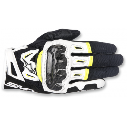 РЪКАВИЦИ ALPINESTARS SMX-2 V2 AIR CARBON WHITE/BLACK