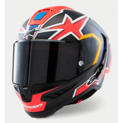 Мото каска Alpinestars Supertech R10 Miller Limited Edition Carbon Red Matt