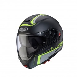 Мото каска Caberg Levo X Elite L6 Matt Black/Grey/Yellow Fluo E2206