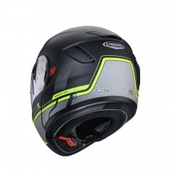 Мото каска Caberg Levo X Elite L6 Matt Black/Grey/Yellow Fluo E2206
