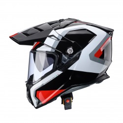 Мото каска Caberg Tanami Scram G0 Black/Red/White E2206