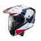 Мото каска Caberg Tanami Scram H7 White/Red/Blue E2206