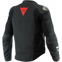 Мъжко перфорирано кожено мото яке Dainese Sportiva Perf. Black