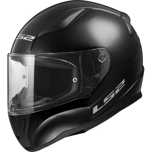 Мото каска LS2 FF353 Rapid II Solid Gloss Black E2206