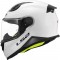 Детска мото каска LS2 FF812 Kid Solid Gloss White E2206