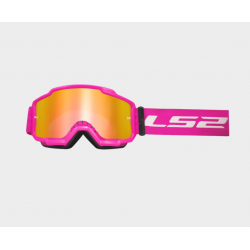 Мото очила LS2 Charger Pink с иридиева леща