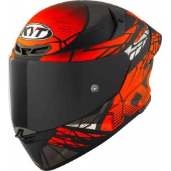 Мото каска KYT TT-Revo Combustion Orange