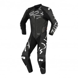 Мъжки кожен мото екип Richa Stradale GP 1PC Black/White