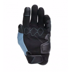 Дамски летни мото ръкавици Dainese Ermex Woman Black/Blue Mirage