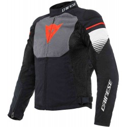 Мъжко текстилно мото яке Dainese Air Fast Tex Black/Gray/White