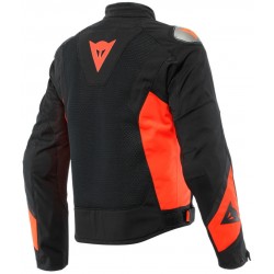 Мъжко текстилно мото яке Dainese Energyca Air Tex Black/Fluo-Red