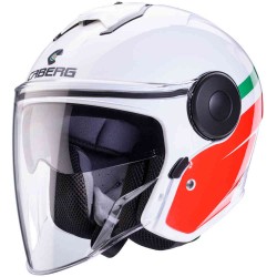 Мото каска Caberg Soho Zephyr N7 White/Red/Green E2206