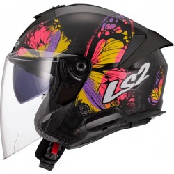 Мото каска LS2 OF618 Verso II Wingz Gloss ECE 22.06