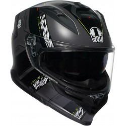 Мото каска AGV K7 MPLK Kyber Matt Grey/Yellow Fluo E2206
