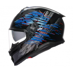 Мото каска AGV K7 MPLK Genisys Matt Black/Blue/Grey E2206