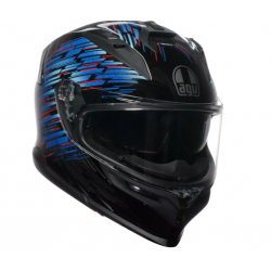Мото каска AGV K7 MPLK Genisys Matt Black/Blue/Grey E2206
