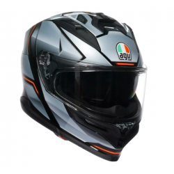 Мото каска AGV K7 MPLK Jaeger Black/Silver E2206
