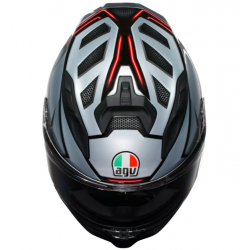 Мото каска AGV K7 MPLK Jaeger Black/Silver E2206