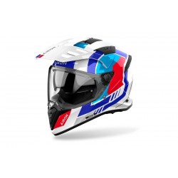 КАСКА Airoh Bandit Horn white gloss