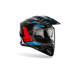 КАСКА Airoh Bandit Tune blue/red gloss