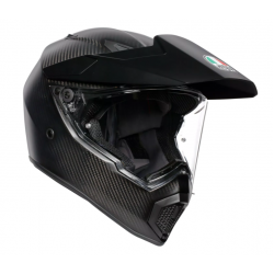 Мото каска AGV AX9 Mono Matt Carbon E2206